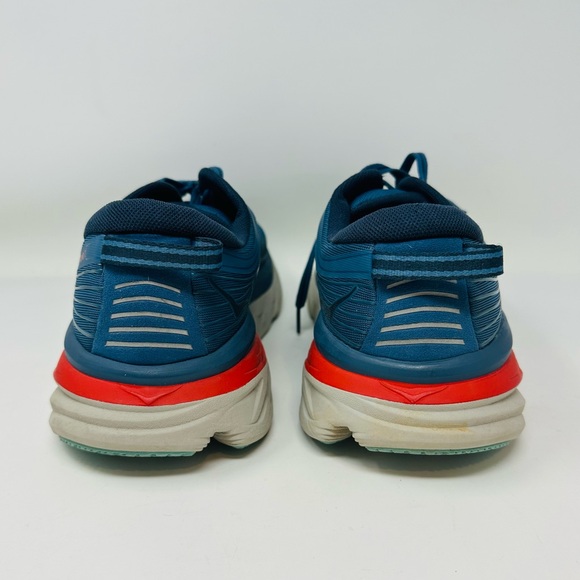 Hoka One One Bondi 7 Men’s Sneakers Size 11.5 WIDE Dark Blue Grey - Picture 5 of 12